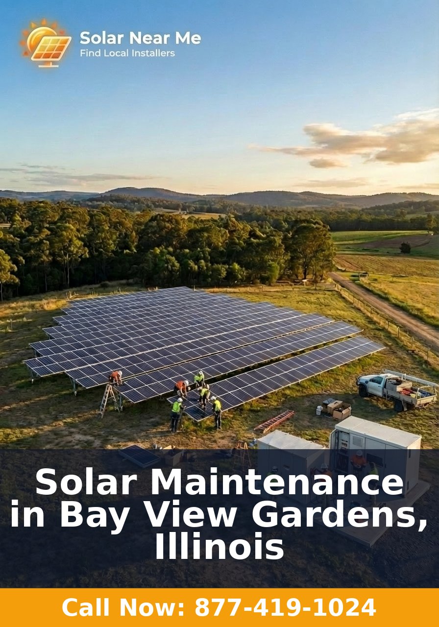 Solar Maintenance in Bay View Gardens, Illinois