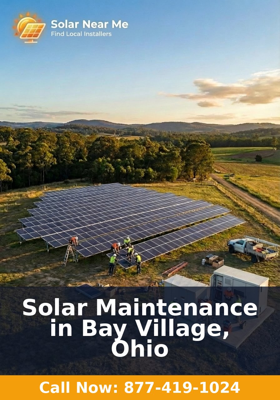 Solar Maintenance in Bay Village, Ohio