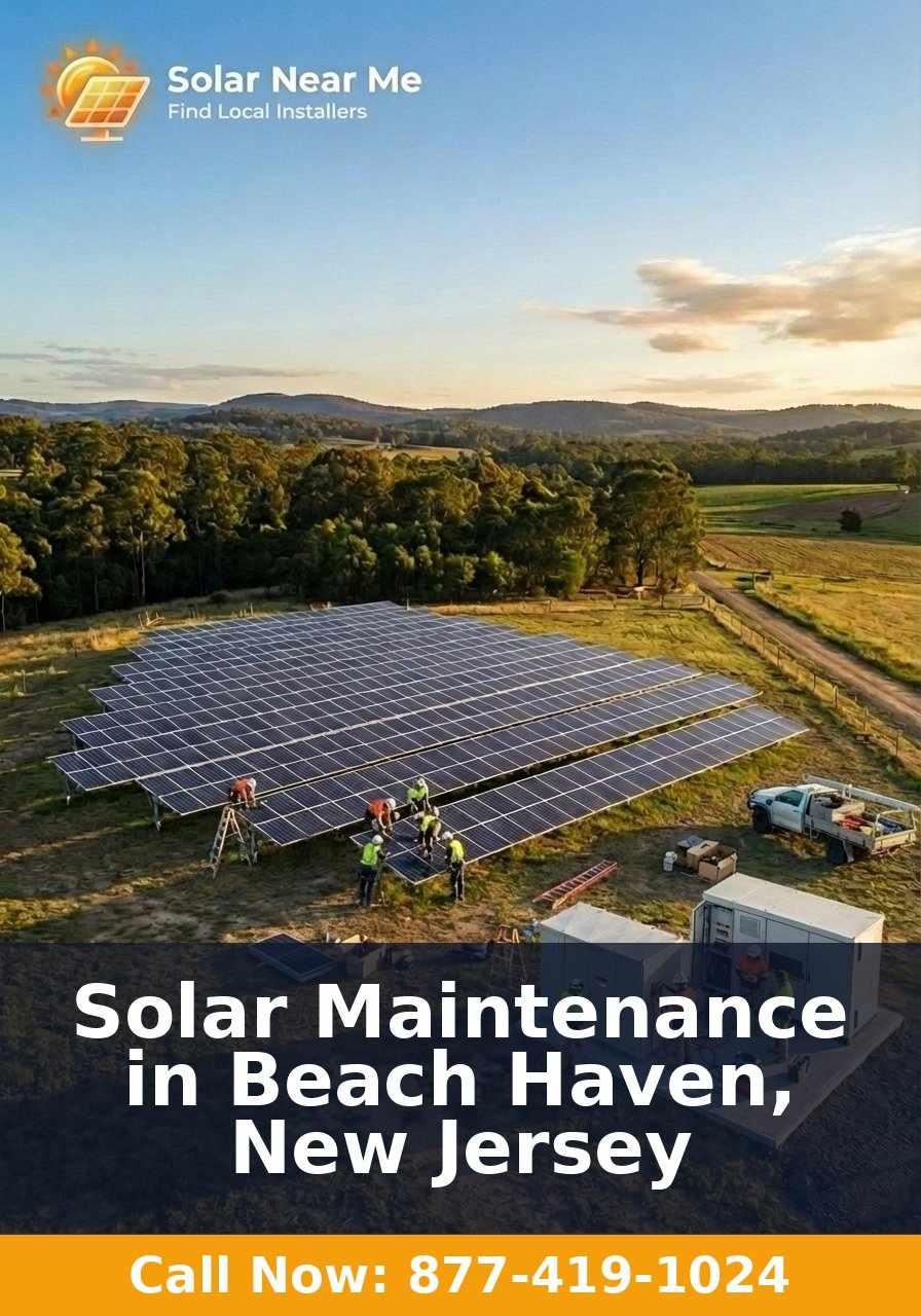 Solar Maintenance in Beach Haven, New Jersey
