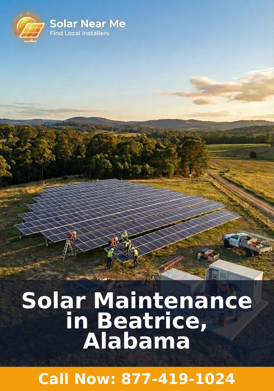 Solar Maintenance in Beatrice, Alabama