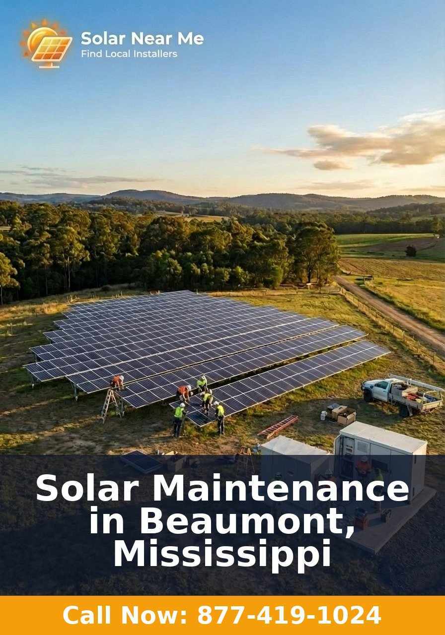 Solar Maintenance in Beaumont, Mississippi