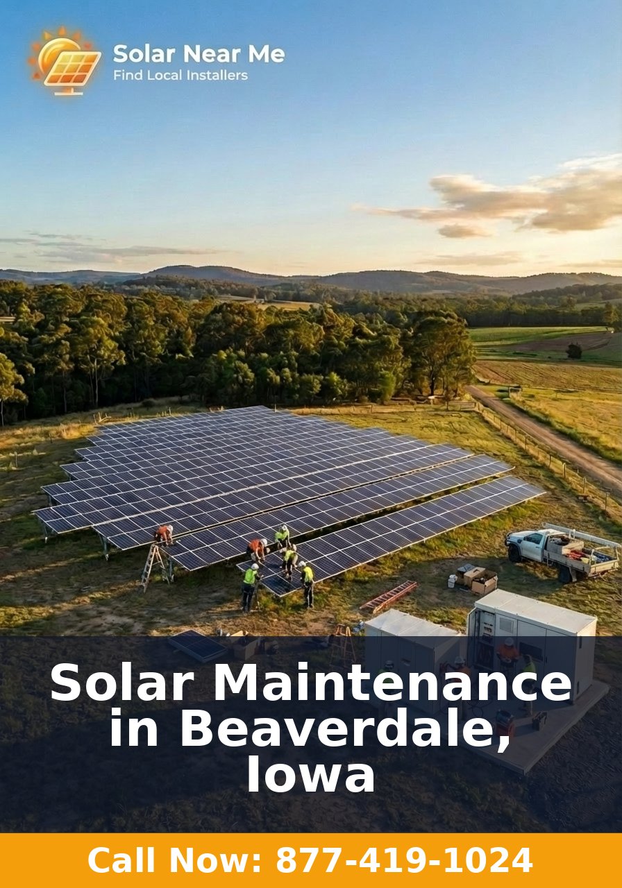 Solar Maintenance in Beaverdale, Iowa