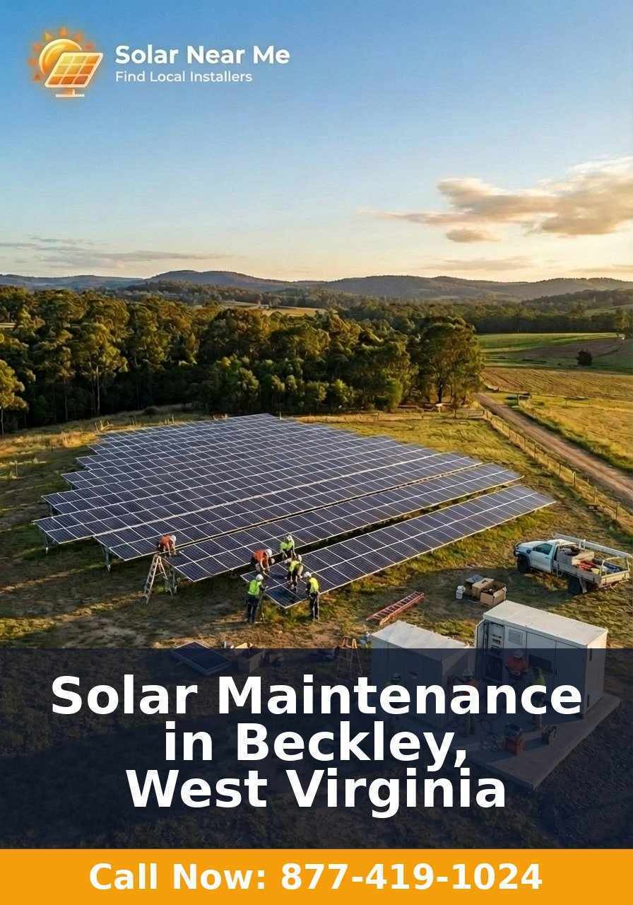 Solar Maintenance in Beckley, West Virginia