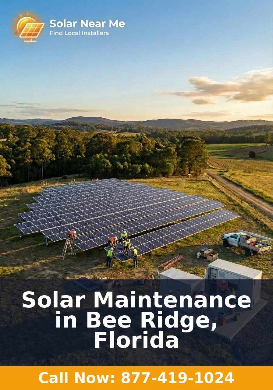 Solar Maintenance in Bee Ridge, Florida