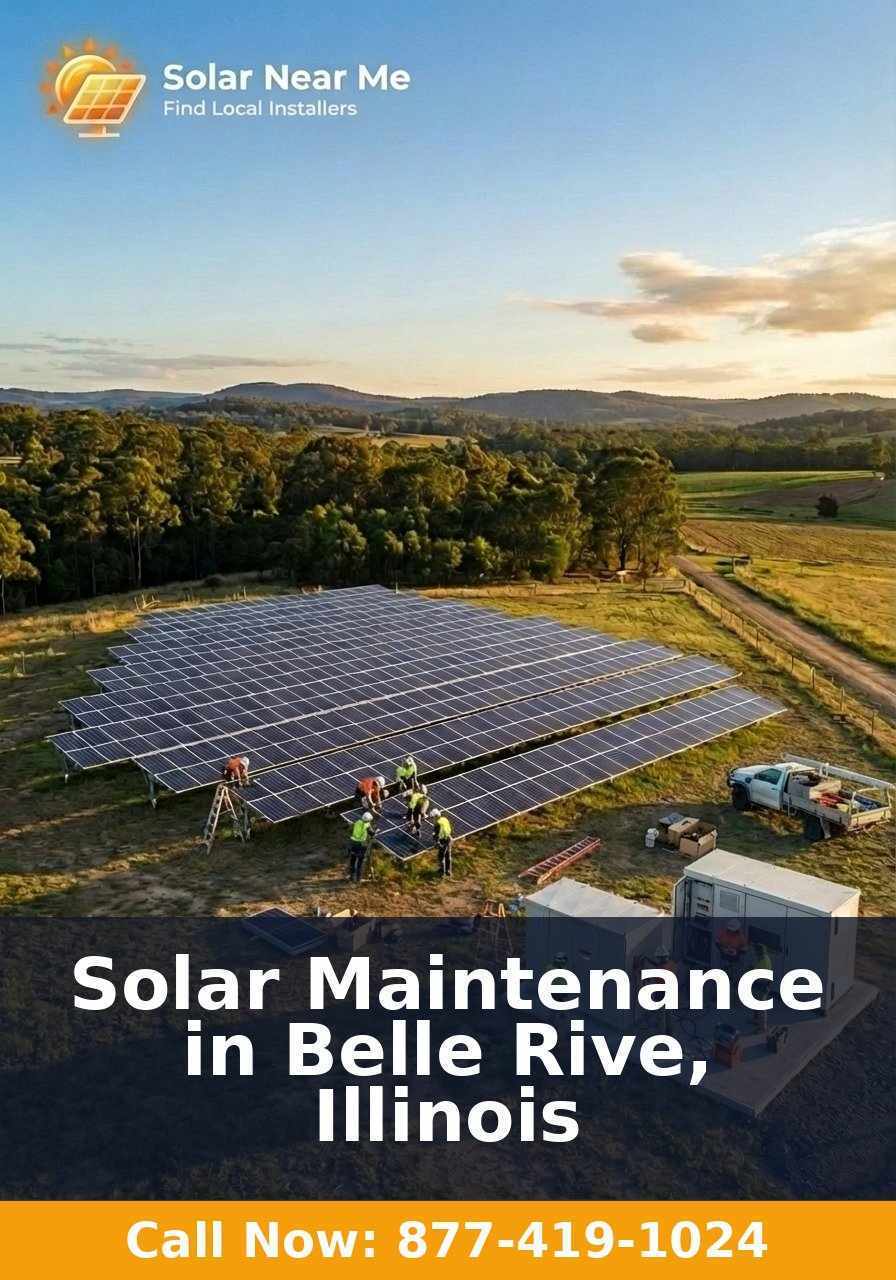 Solar Maintenance in Belle Rive, Illinois
