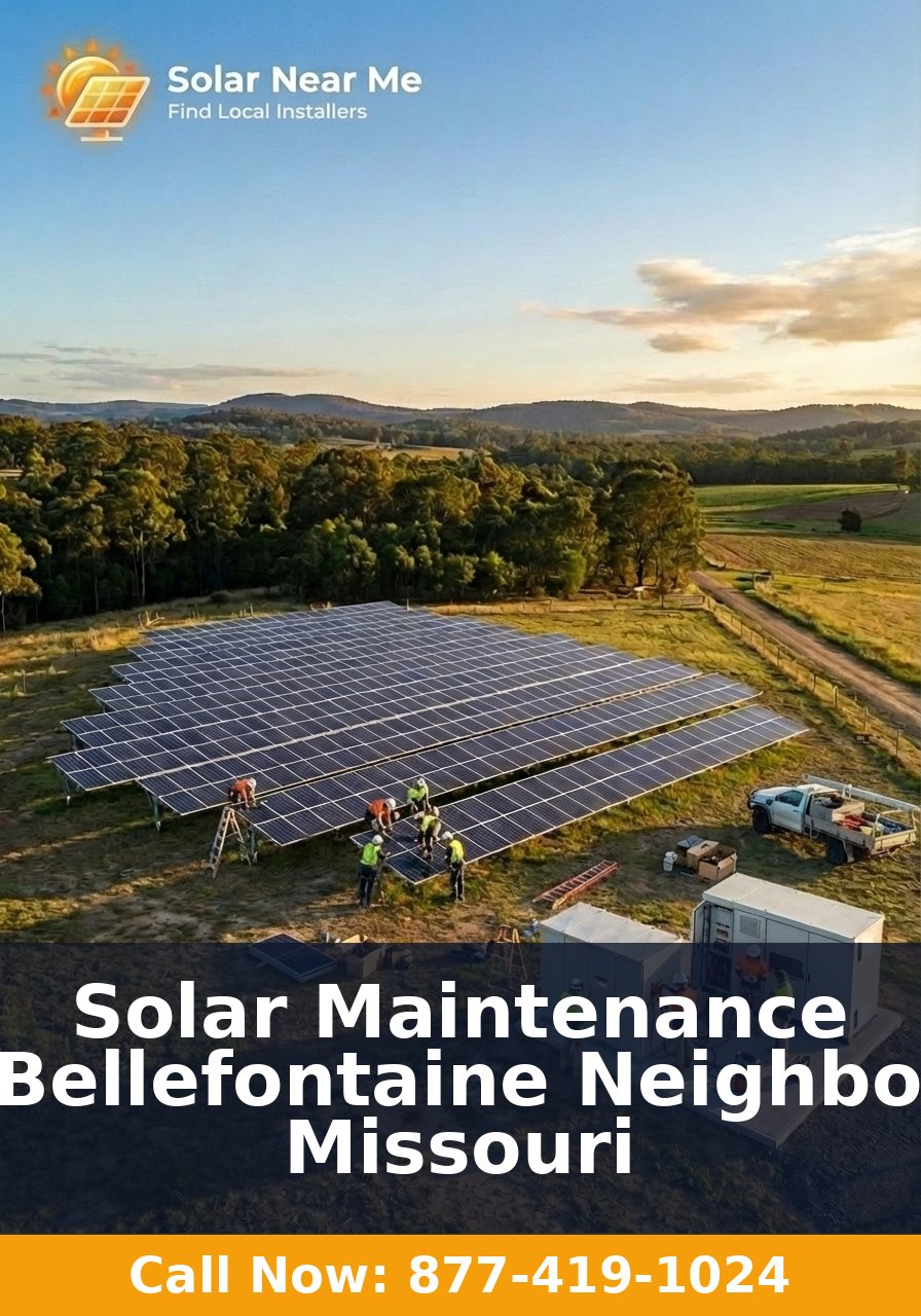 Solar Maintenance in Bellefontaine Neighbors, Missouri