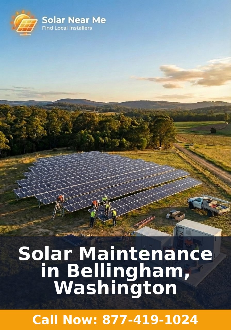Solar Maintenance in Bellingham, Washington
