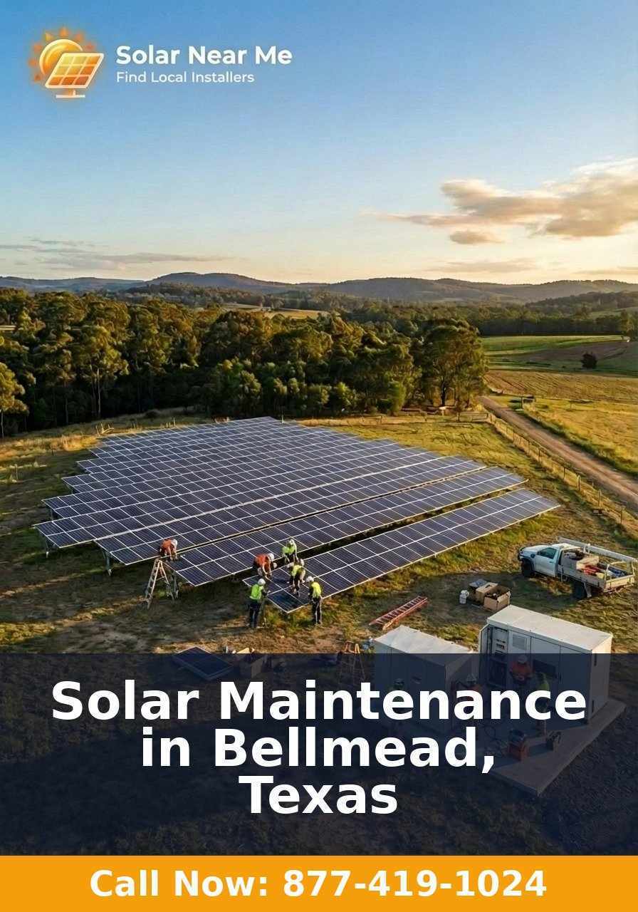 Solar Maintenance in Bellmead, Texas