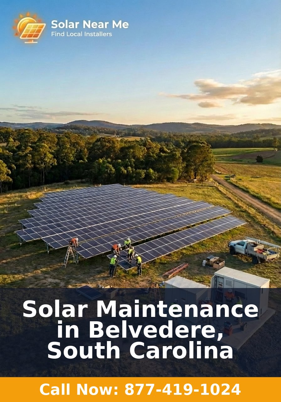 Solar Maintenance in Belvedere, South Carolina