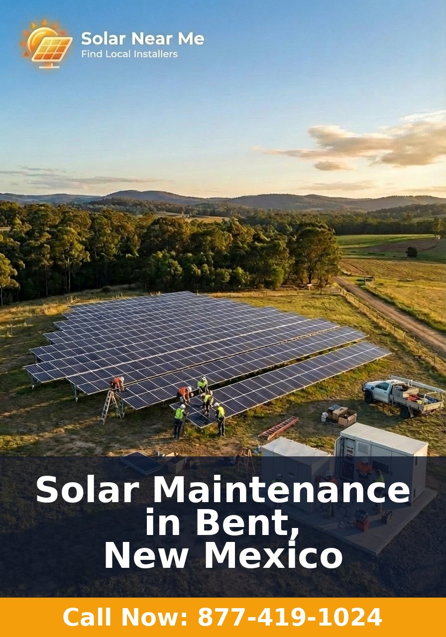 Solar Maintenance in Bent, New Mexico