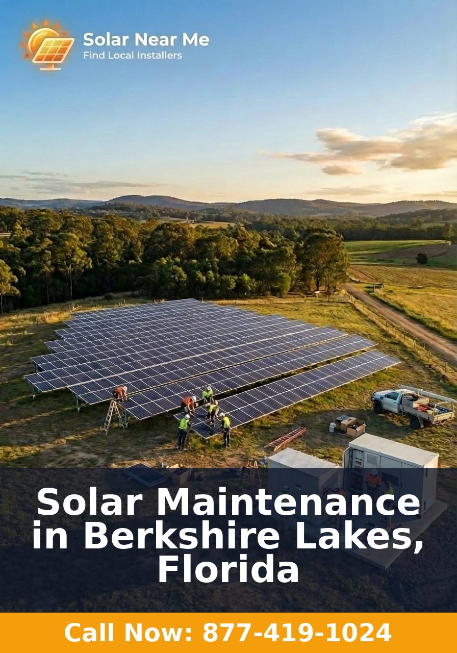 Solar Maintenance in Berkshire Lakes, Florida