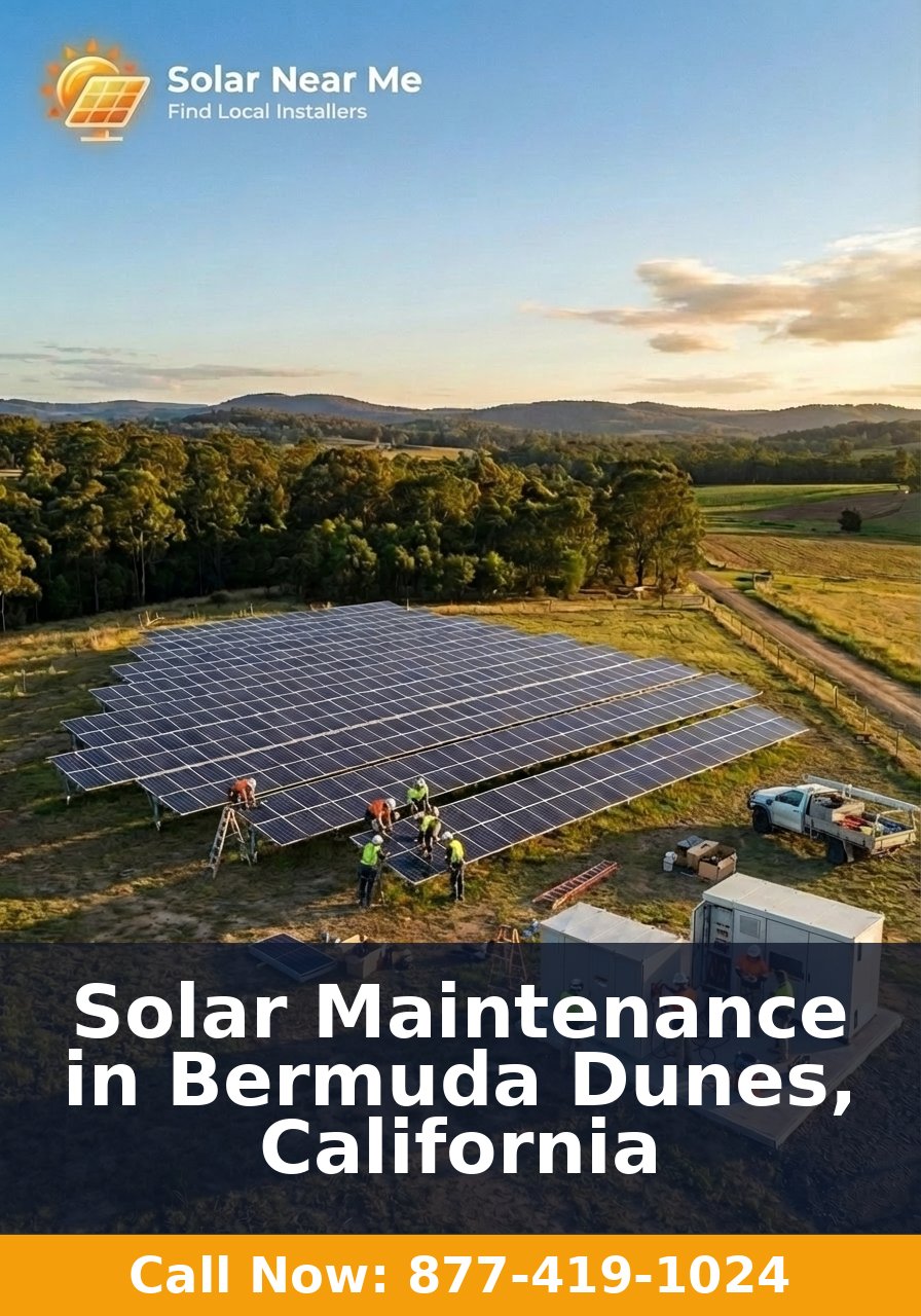 Solar Maintenance in Bermuda Dunes, California