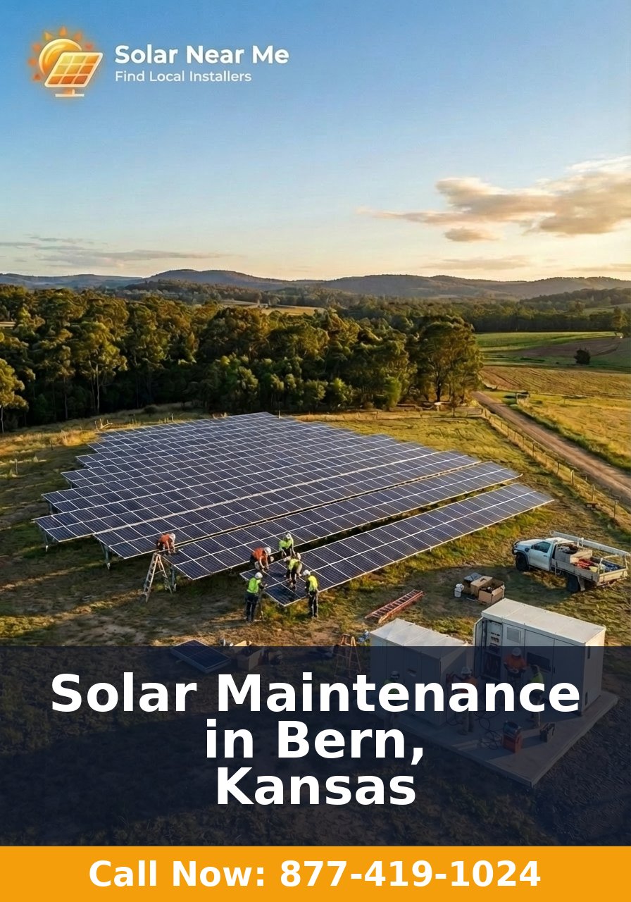Solar Maintenance in Bern, Kansas
