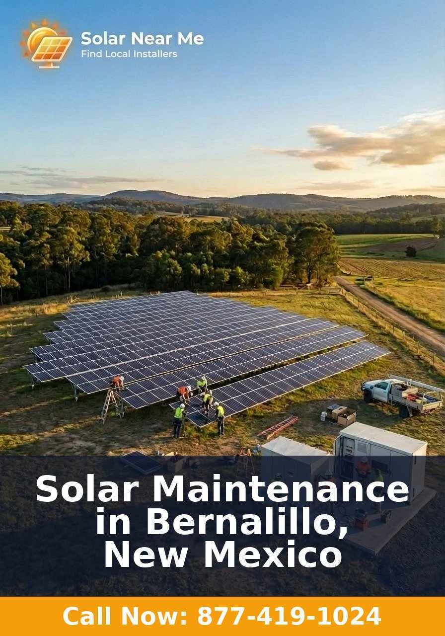 Solar Maintenance in Bernalillo, New Mexico
