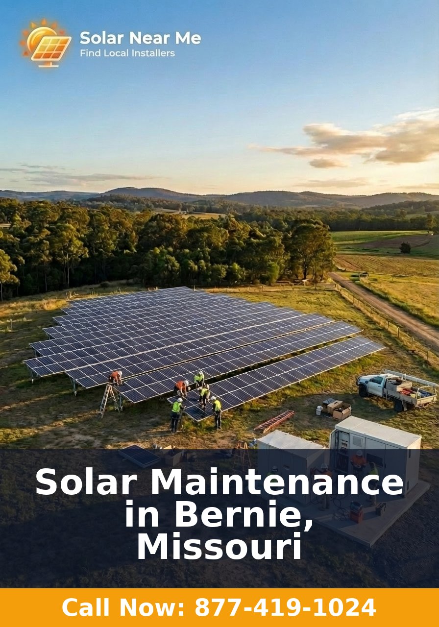 Solar Maintenance in Bernie, Missouri