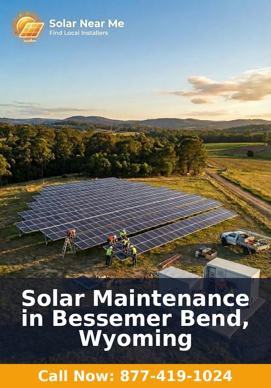 Solar Maintenance in Bessemer Bend, Wyoming