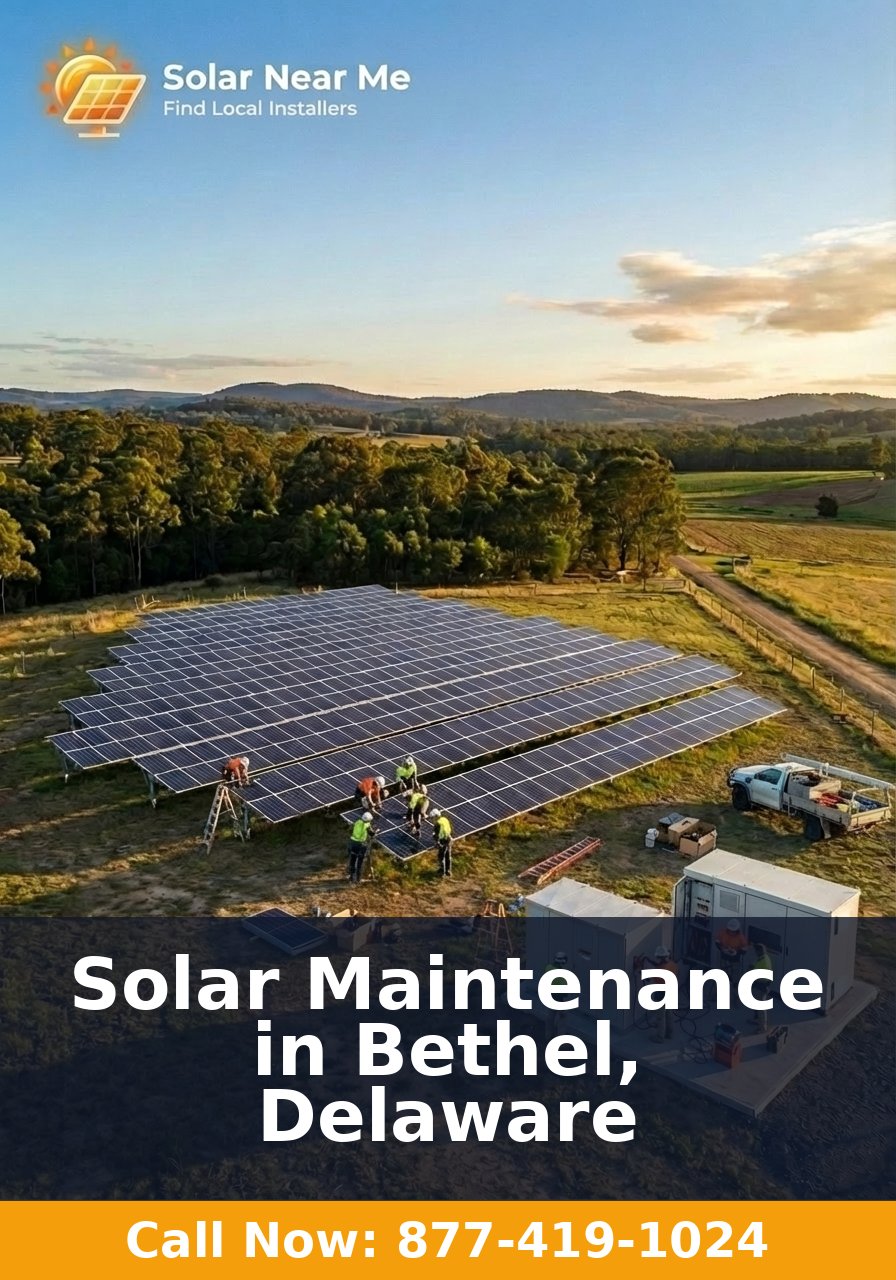 Solar Maintenance in Bethel, Delaware