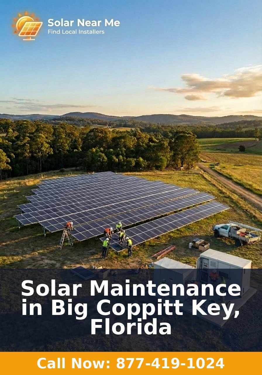 Solar Maintenance in Big Coppitt Key, Florida