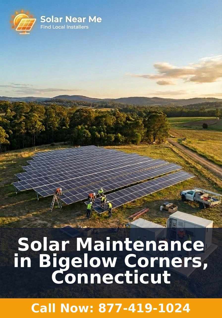 Solar Maintenance in Bigelow Corners, Connecticut