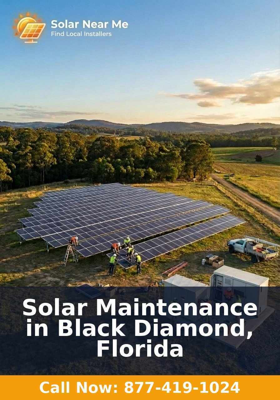 Solar Maintenance in Black Diamond, Florida