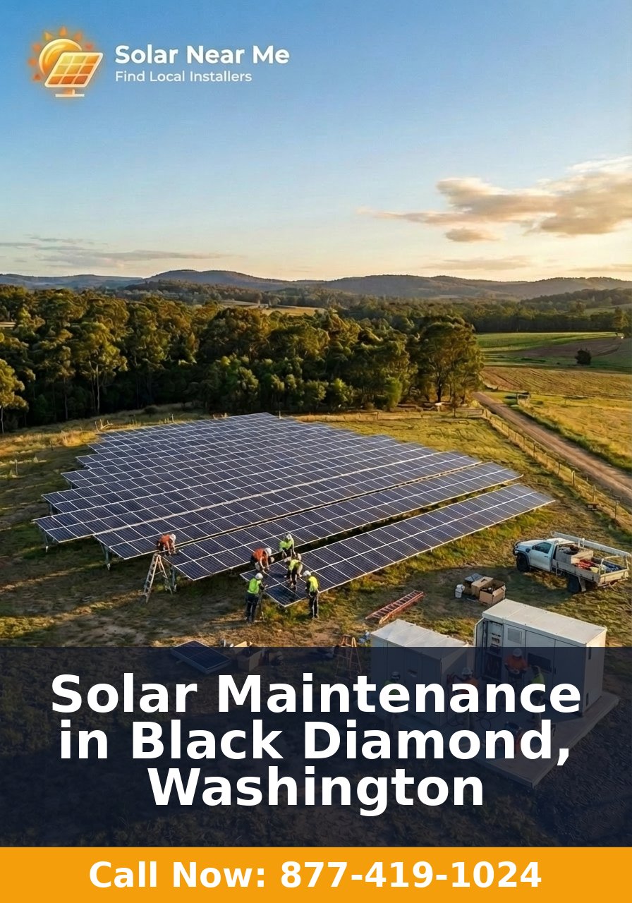 Solar Maintenance in Black Diamond, Washington