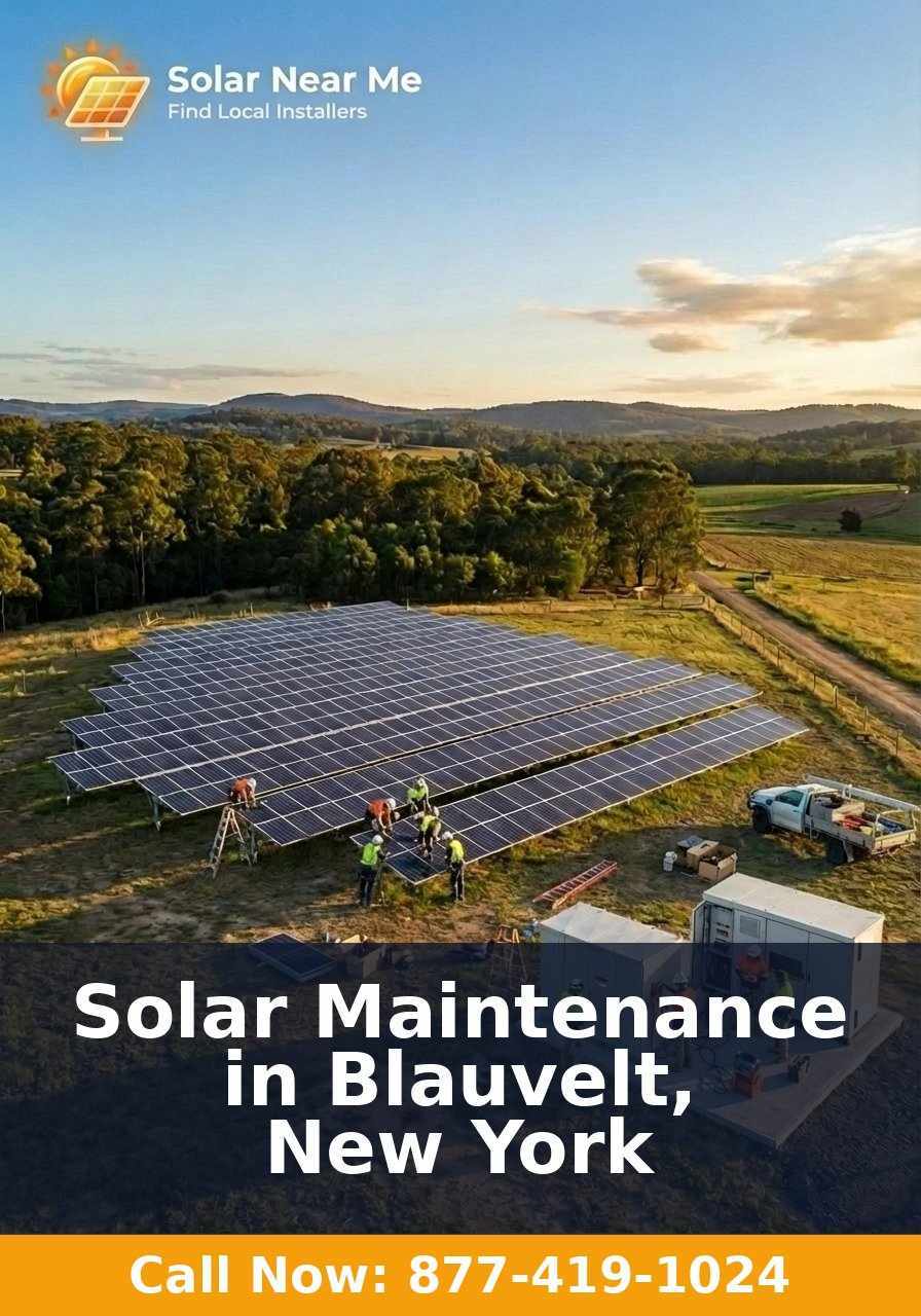 Solar Maintenance in Blauvelt, New York