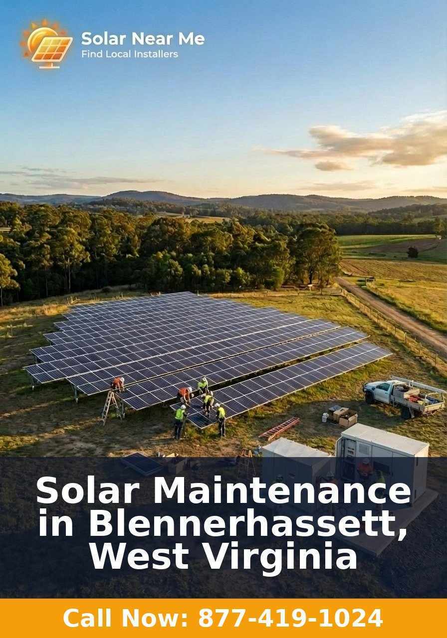 Solar Maintenance in Blennerhassett, West Virginia