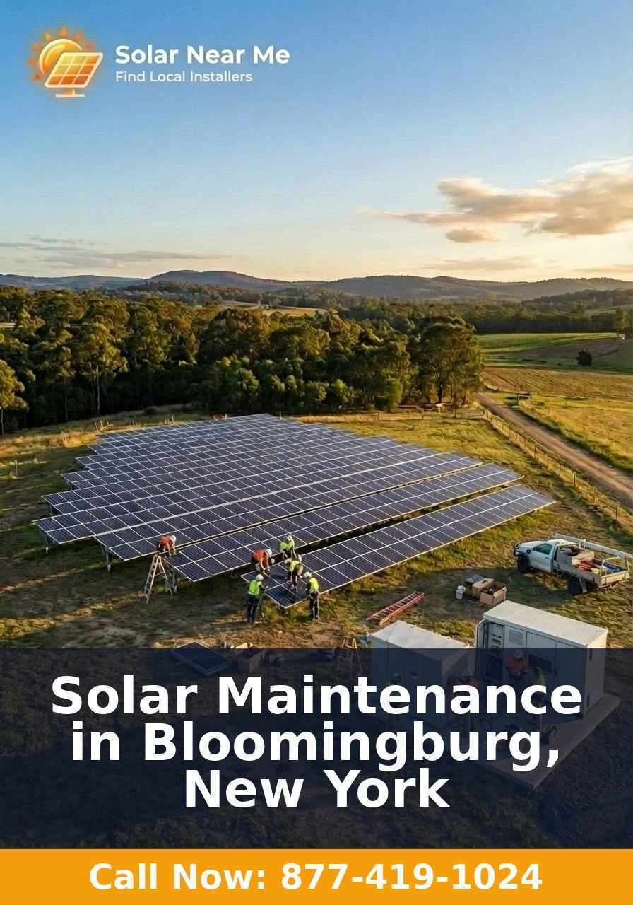 Solar Maintenance in Bloomingburg, New York