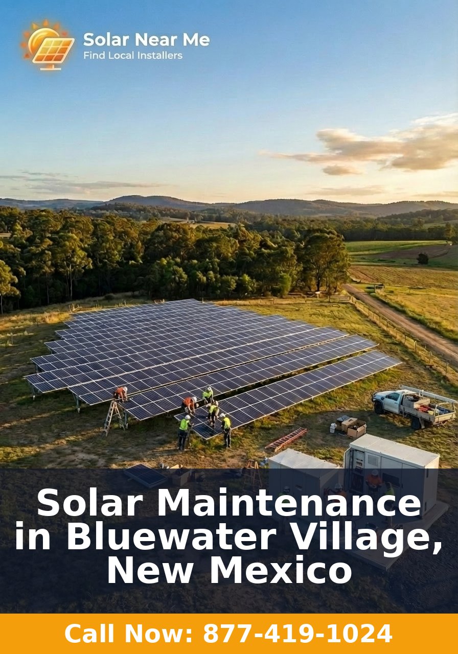 Solar Maintenance in Bluewater Village, New Mexico