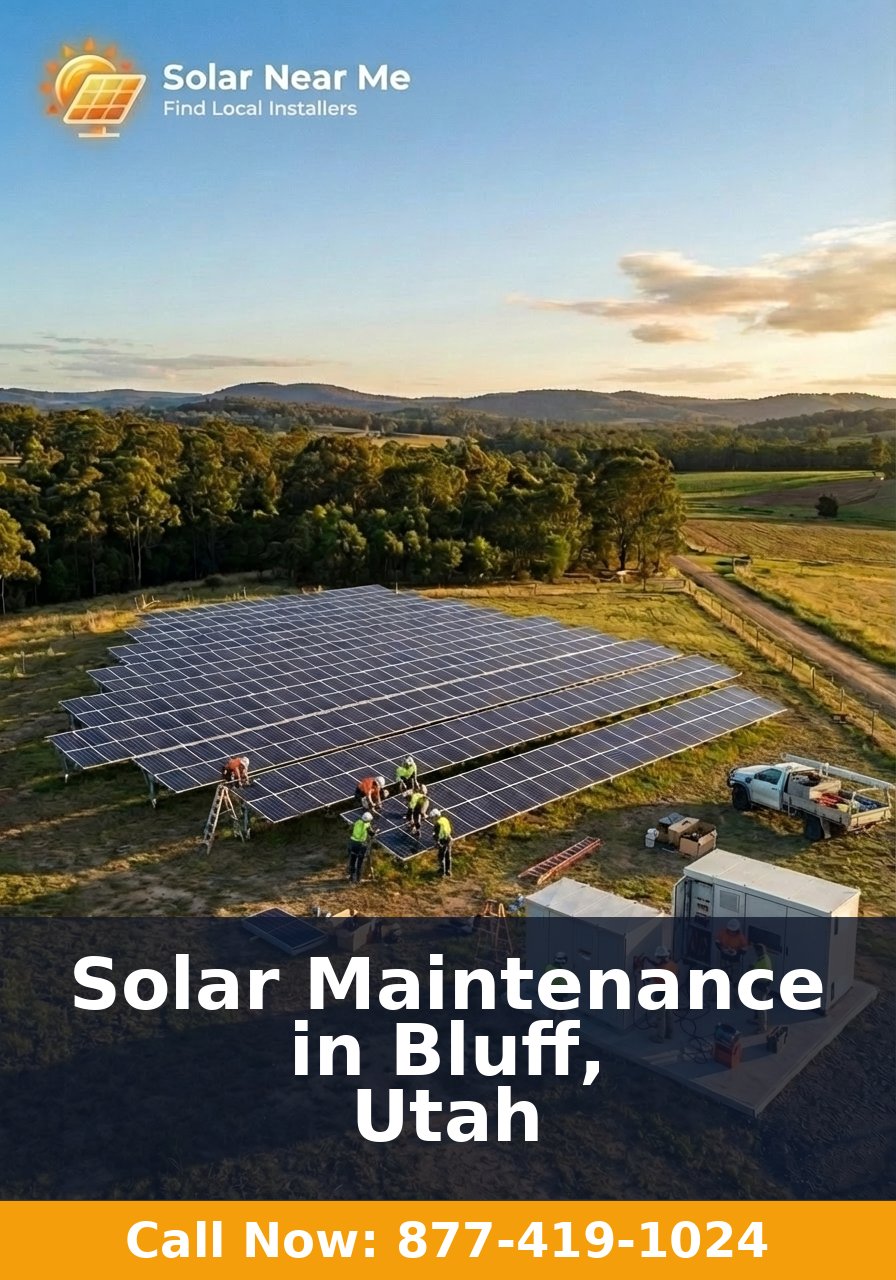 Solar Maintenance in Bluff, Utah