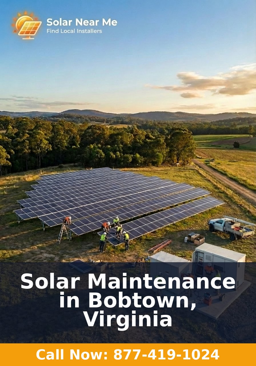 Solar Maintenance in Bobtown, Virginia