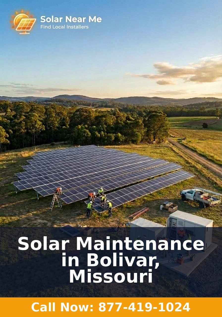 Solar Maintenance in Bolivar, Missouri