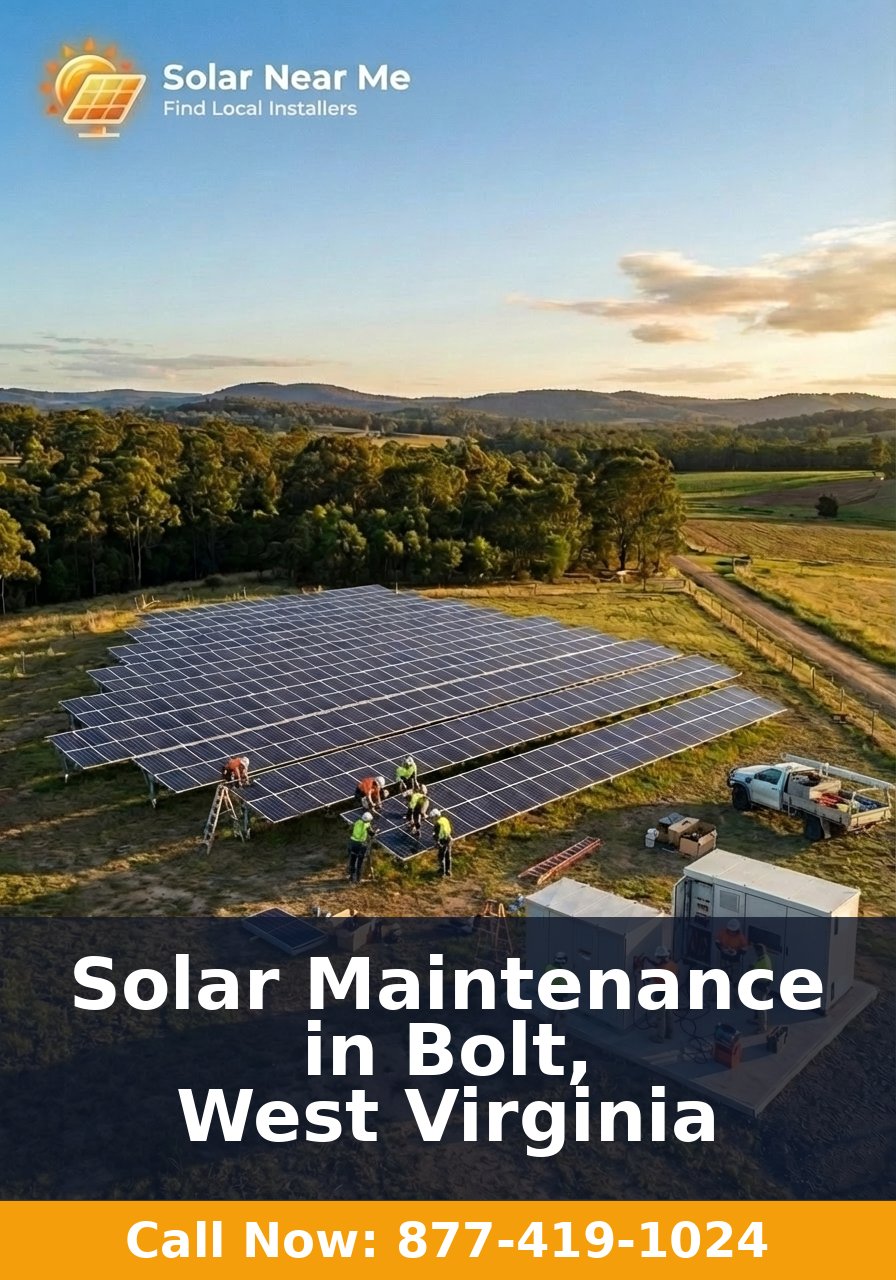 Solar Maintenance in Bolt, West Virginia