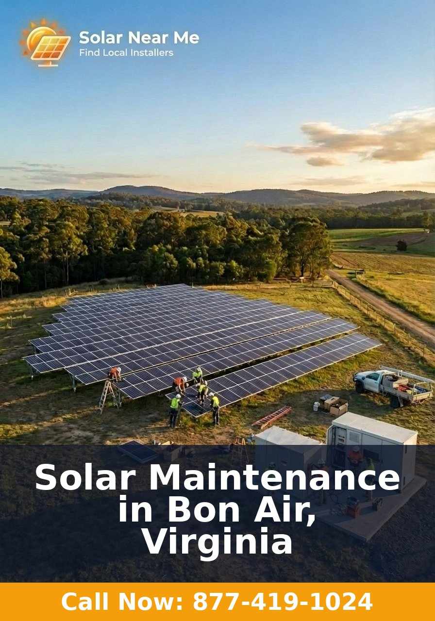 Solar Maintenance in Bon Air, Virginia