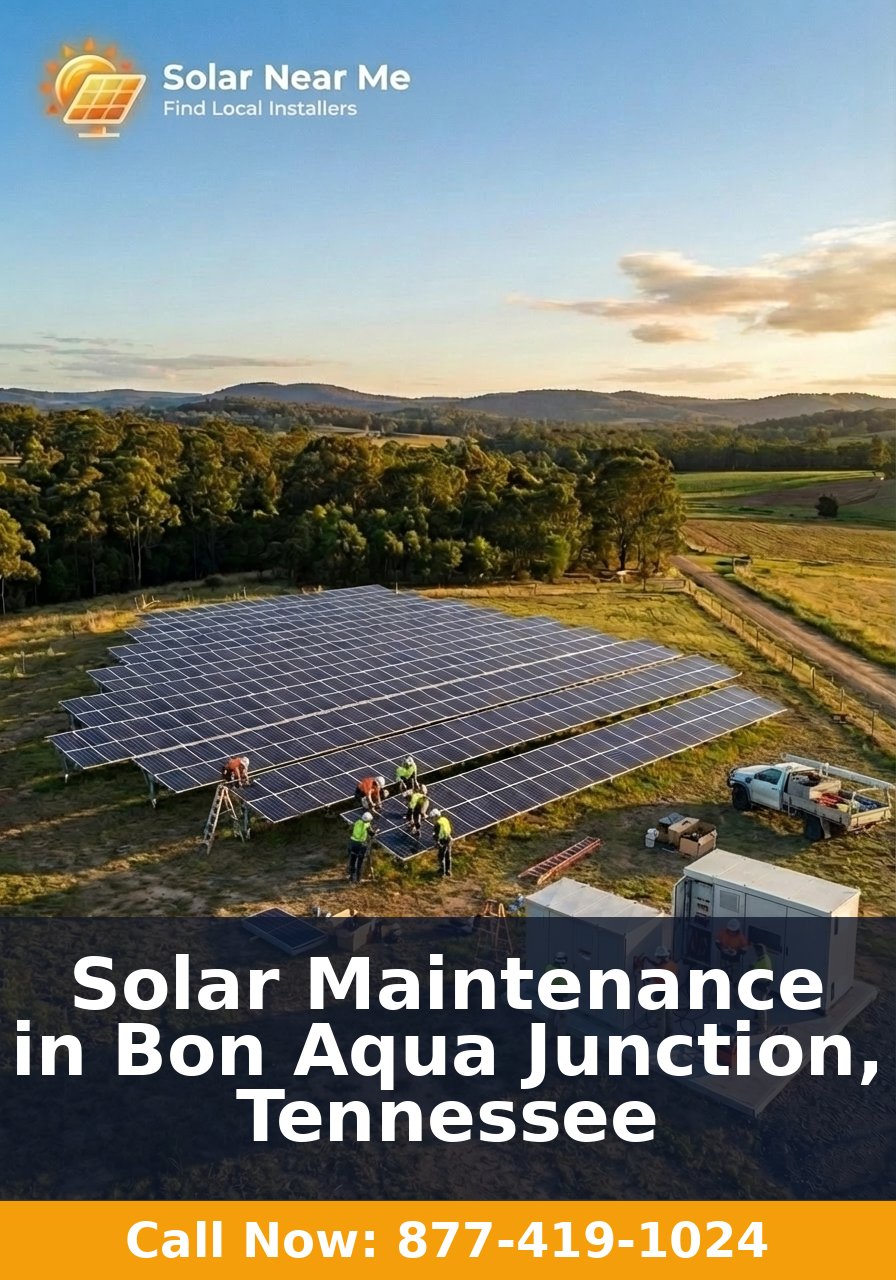 Solar Maintenance in Bon Aqua Junction, Tennessee