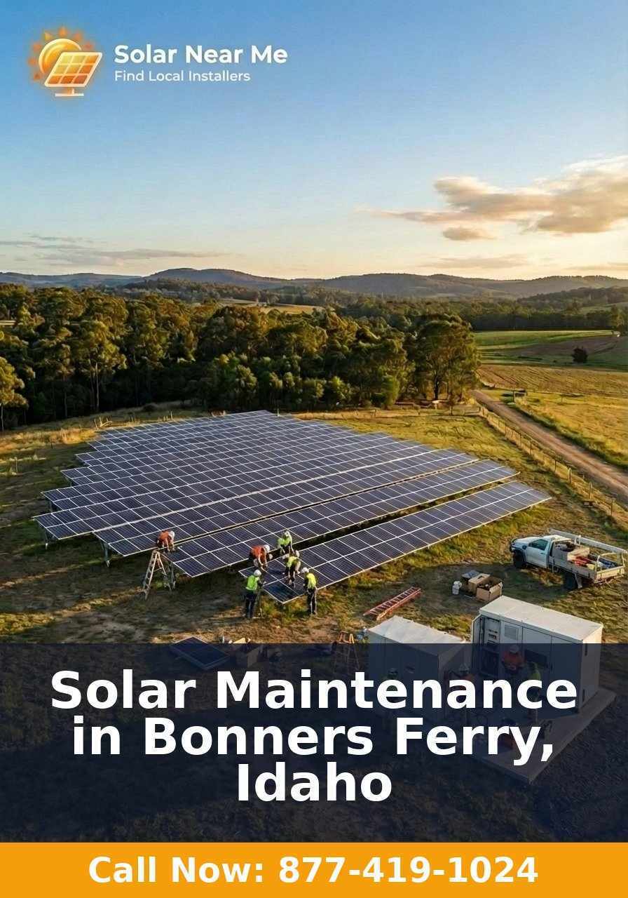 Solar Maintenance in Bonners Ferry, Idaho