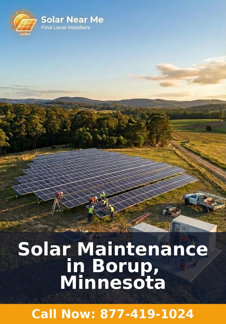 Solar Maintenance in Borup, Minnesota