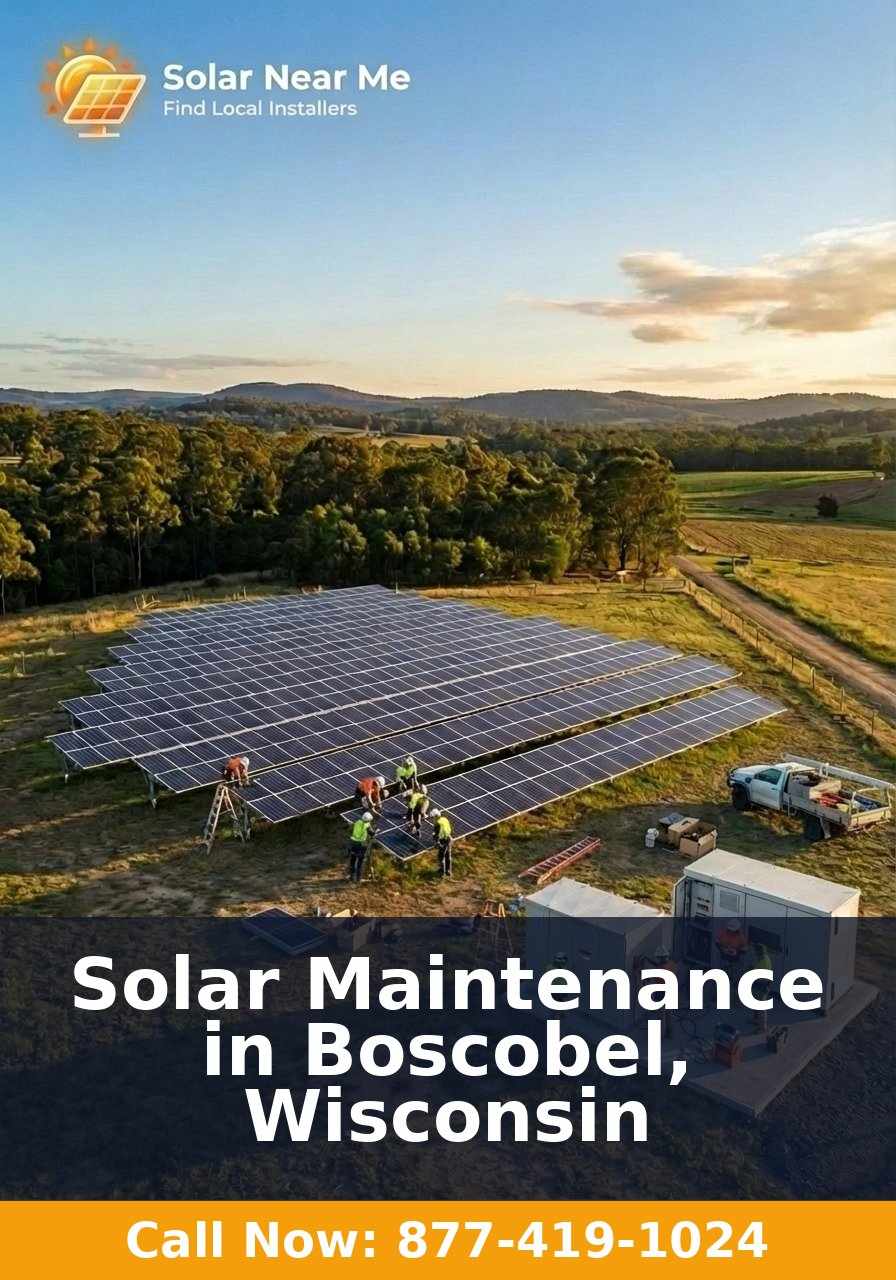 Solar Maintenance in Boscobel, Wisconsin