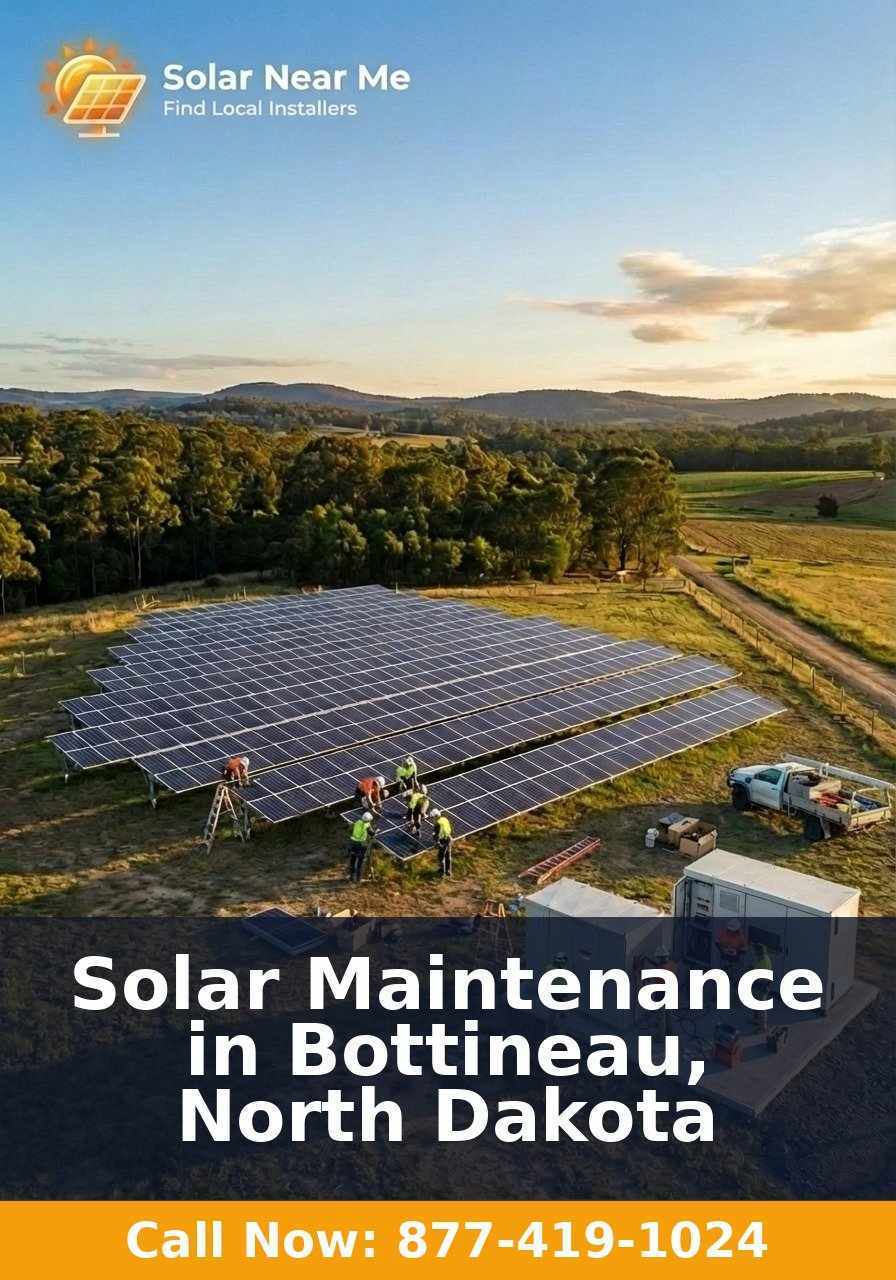 Solar Maintenance in Bottineau, North Dakota