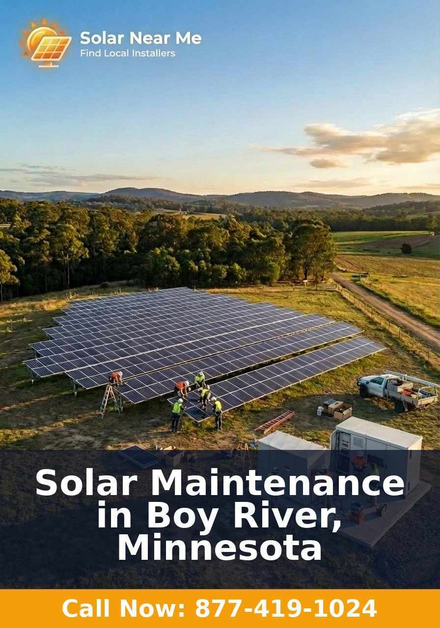 Solar Maintenance in Boy River, Minnesota
