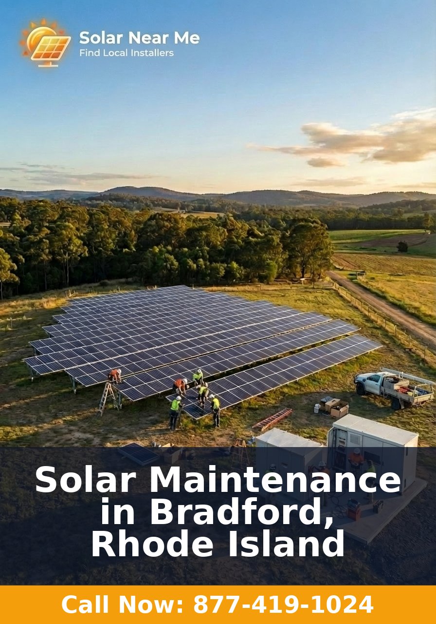 Solar Maintenance in Bradford, Rhode Island
