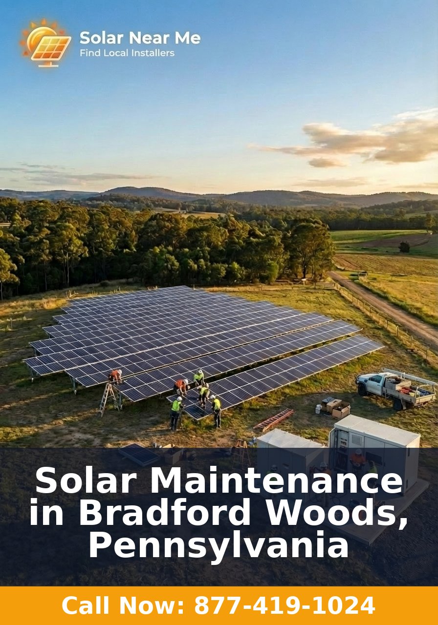 Solar Maintenance in Bradford Woods, Pennsylvania