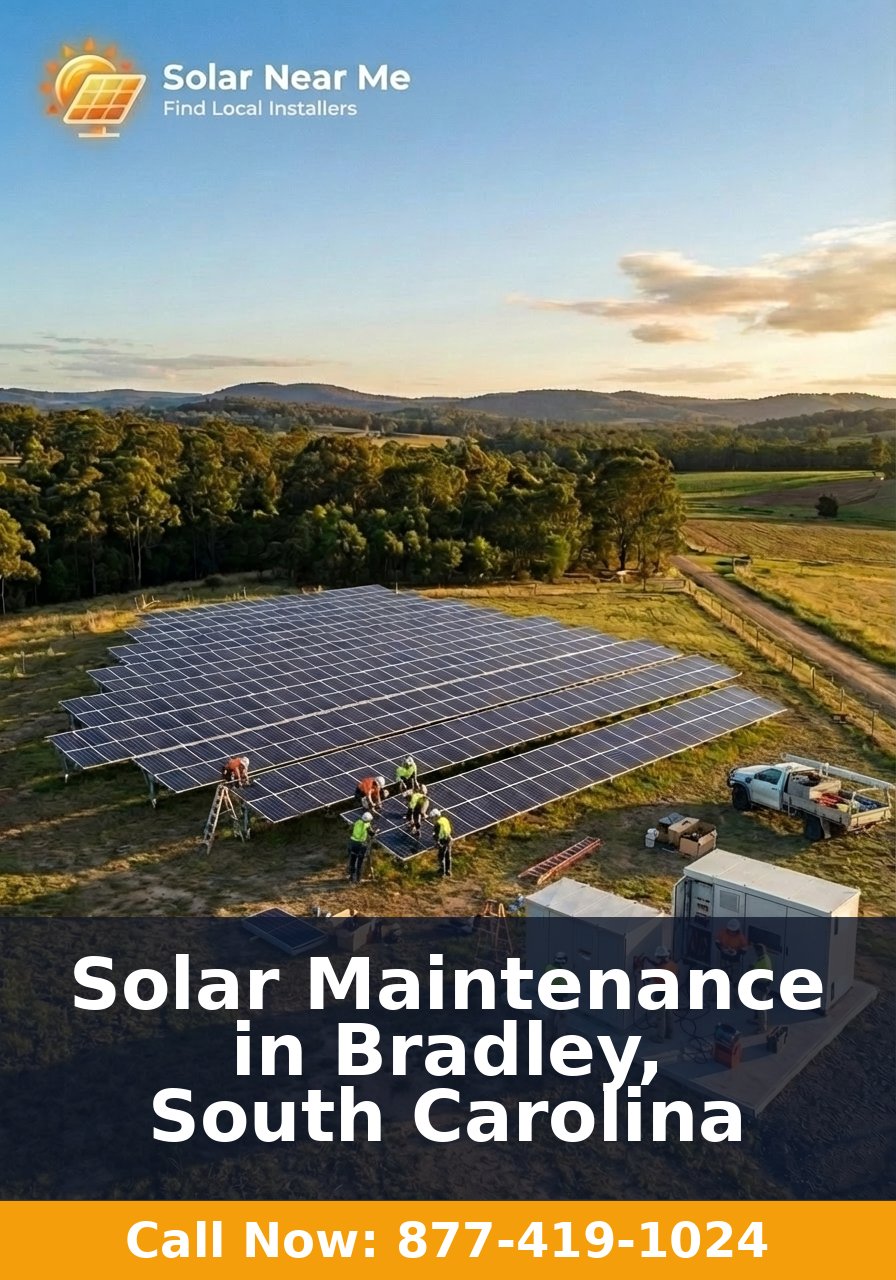 Solar Maintenance in Bradley, South Carolina