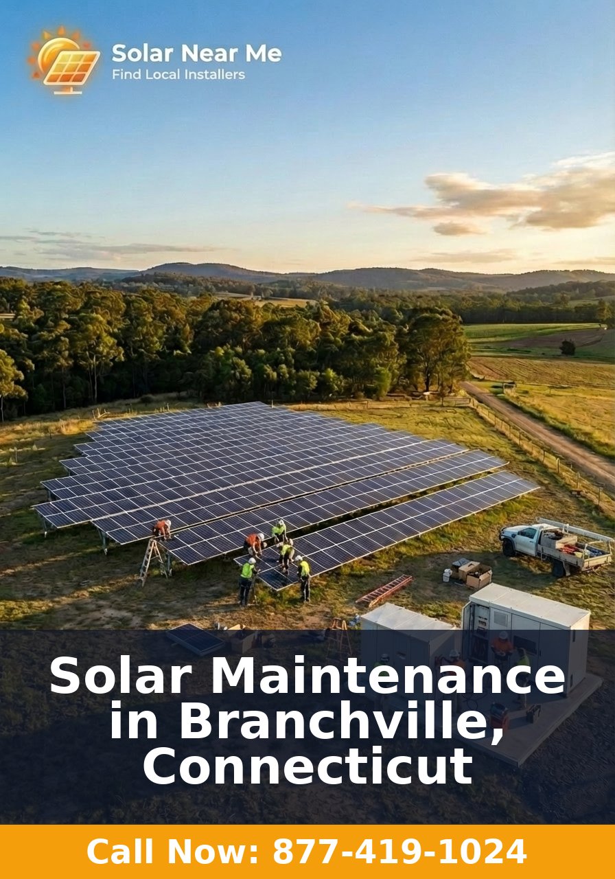 Solar Maintenance in Branchville, Connecticut