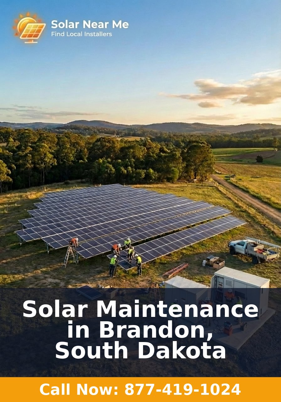 Solar Maintenance in Brandon, South Dakota