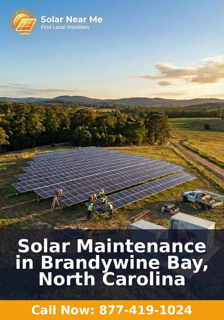 Solar Maintenance in Brandywine Bay, North Carolina