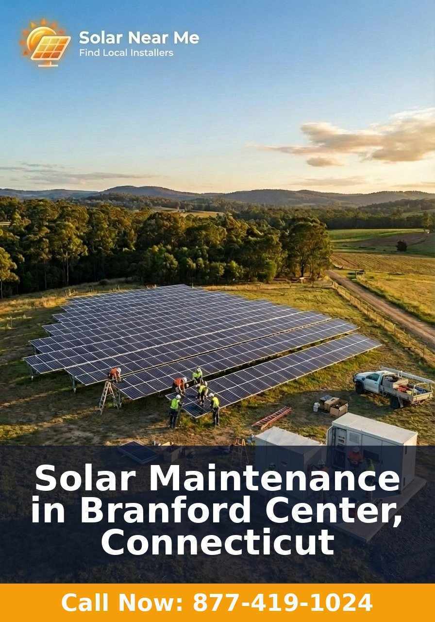 Solar Maintenance in Branford Center, Connecticut