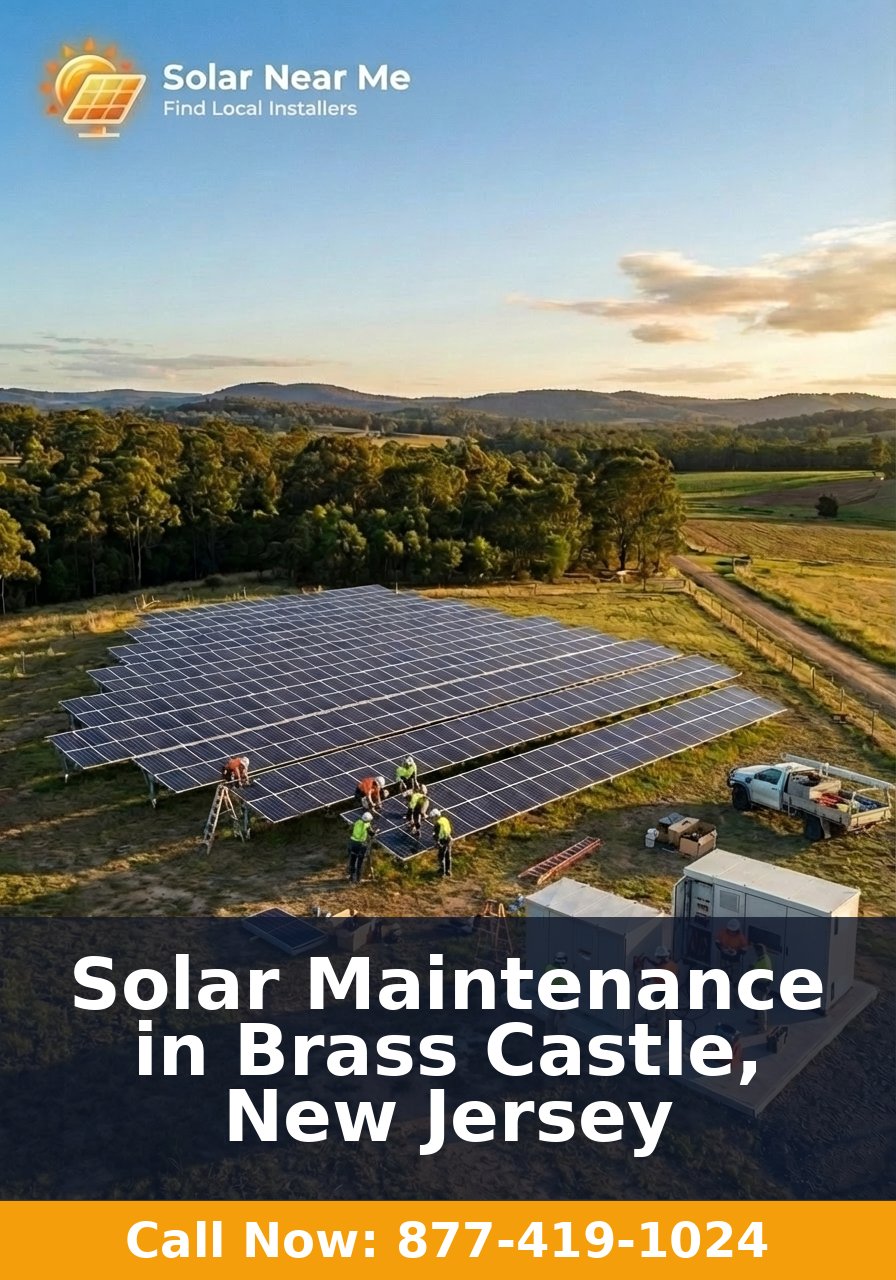 Solar Maintenance in Brass Castle, New Jersey