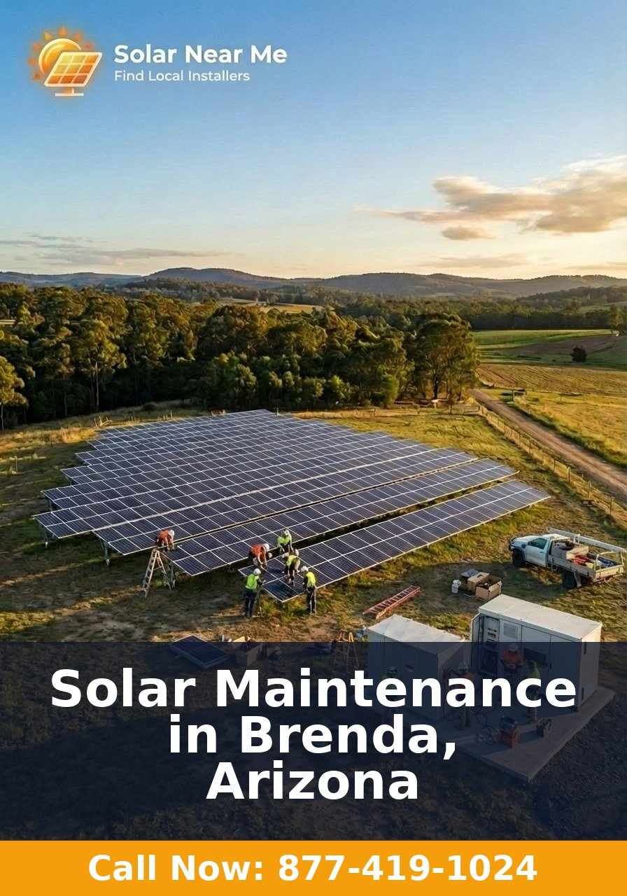 Solar Maintenance in Brenda, Arizona