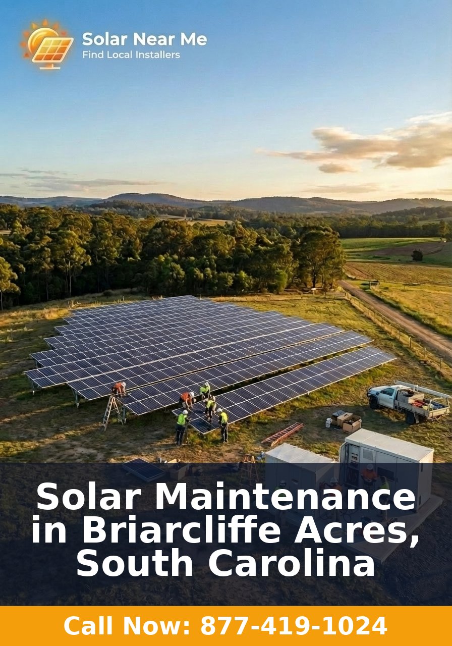 Solar Maintenance in Briarcliffe Acres, South Carolina